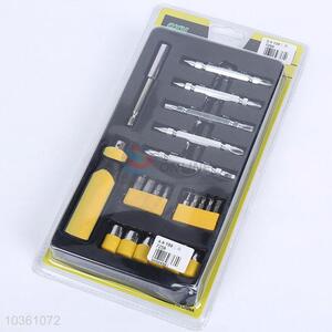 Mini steel tools screwdriver set