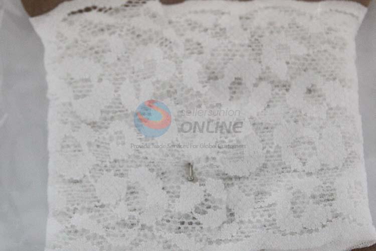 Decorative lace trim eyelash lace flower printed organza fabric