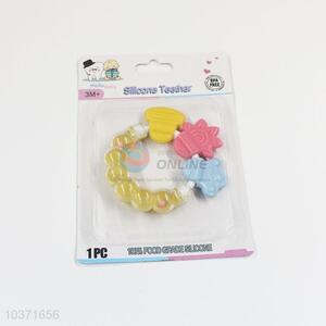 High Quality Soft Silicone Baby Teether Beads Teething Toys