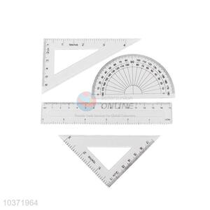 Plastic Triangular Ruler, Office & School Geometric Ruler Set