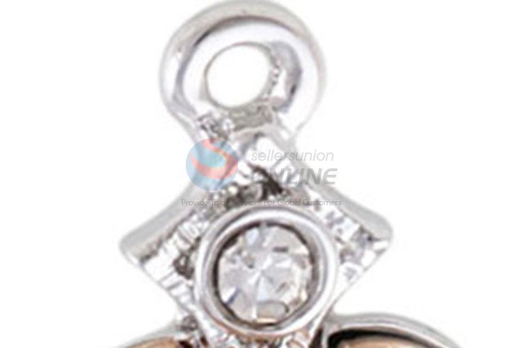 Customized New Arrival Crystal Alloy Necklace Pendant