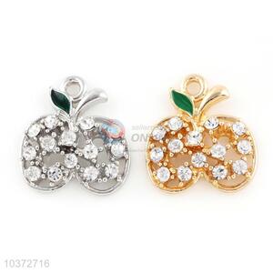 New Design Apple Shaped Jewelry Pendant For Necklace