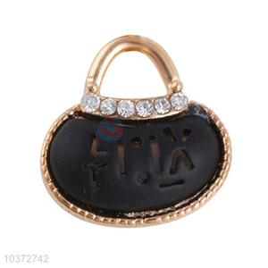 Best Selling Black Cute Bag Shaped Necklace Pendant