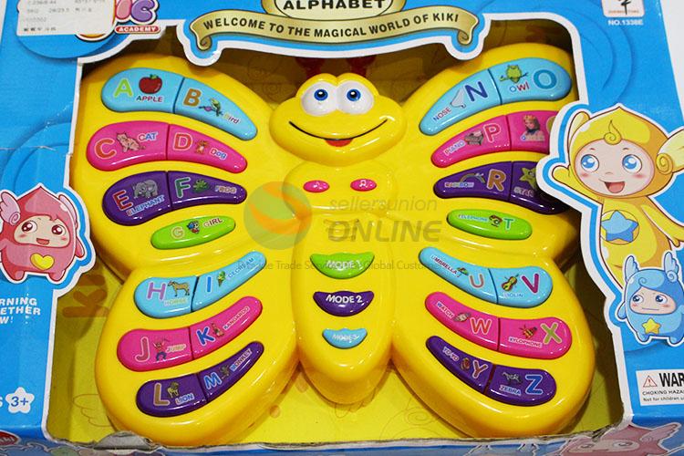 Nice Butterfly Shaped Takling Alphabet Learning Machine