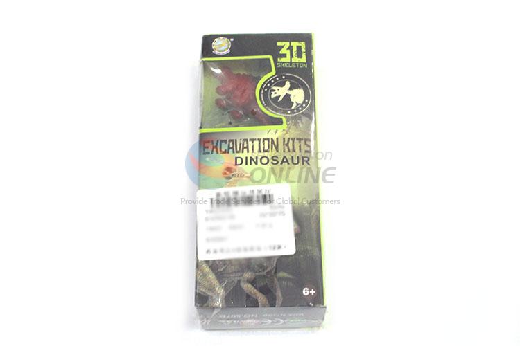 High Quality Jurassic 3D Excavation Kits+Simulation Dinosaur for Sale