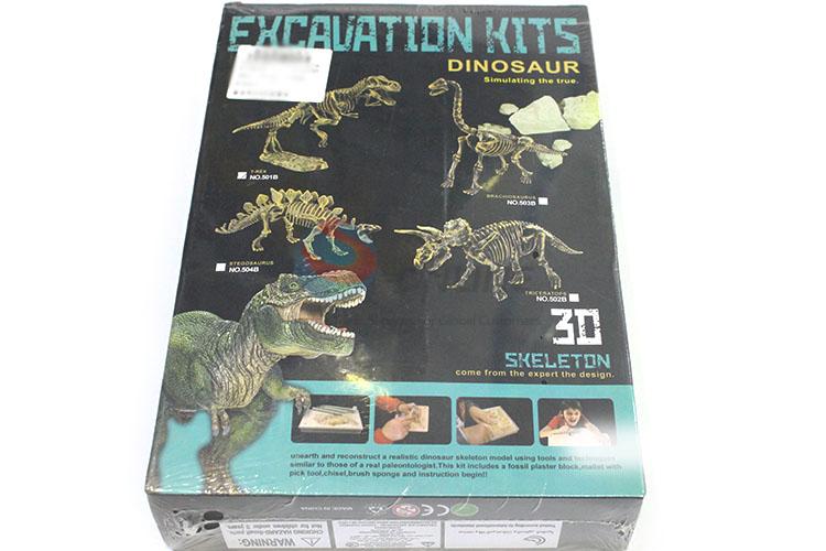 Nice Excavation Kits+3D Simulation Skeleton Tyrannosaurus for Sale
