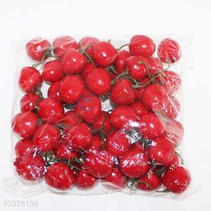Wholesale Artificial Fruit 50 Pieces Artificial Cherry