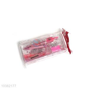 Wholesale Supplies Pink Compass with Ruler Set for Students