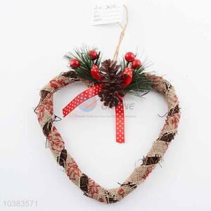 Heart Shaped Garland Christmas Decoration Tree Ornament