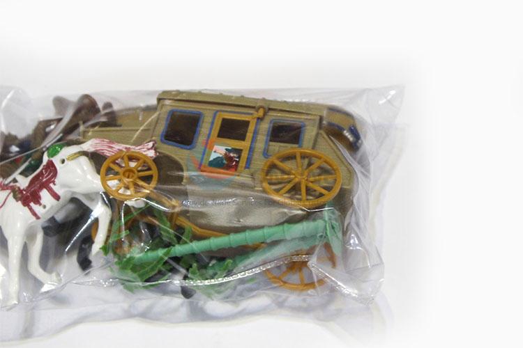 High Sales West Carriage and West Cowboy with Accessories Kids Toy