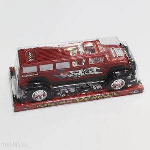 Small diecast inertia suv toy for kids