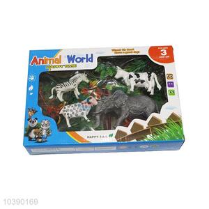 Small animal world plastic toy dinosaur zoo toys
