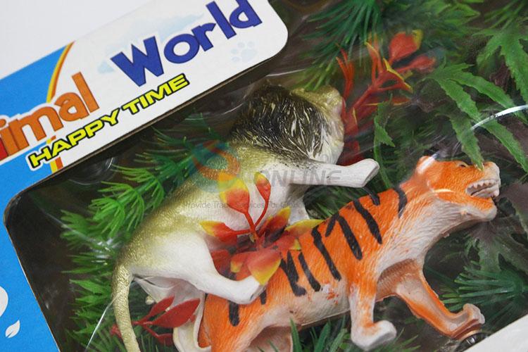 Dinosaur world toy mini tiger model for collection