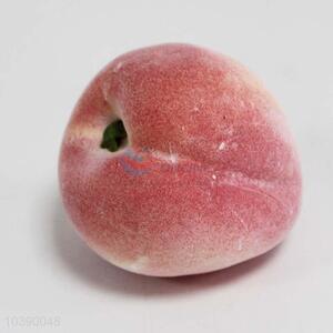 Hot sale plastic peach artificial fruit,9cm