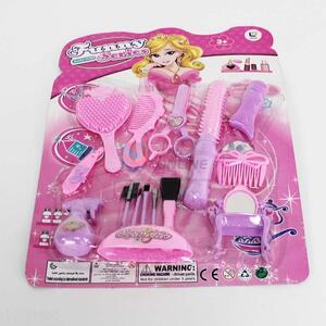 Princess playing set beauty series girl pink dressing toy