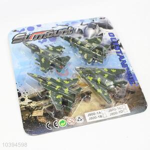 Direct Price Military Camouflage Pull-back Plane Children Toy