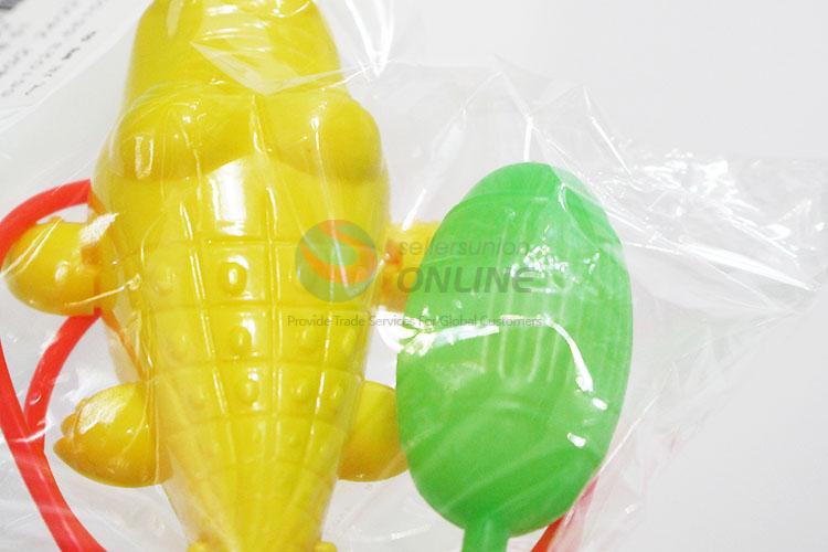 Hot item funny toys miniature plastic compressed air crocodile