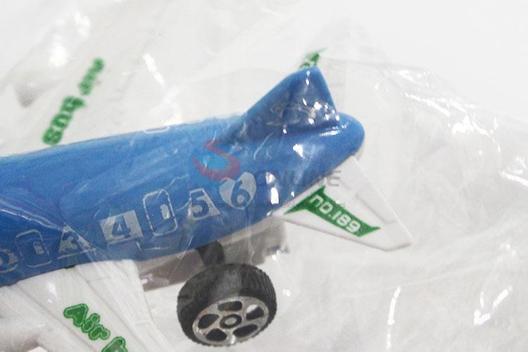 Diecast pull back mini plane toy