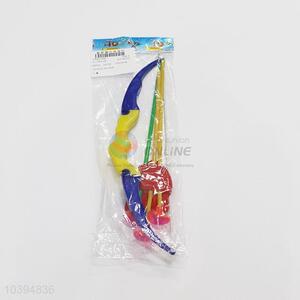 Cartoon plastic kids toys slingshot with soft bullet