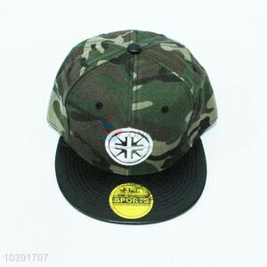 Fashionable low price cool pu camouflage hat