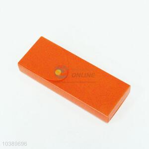 Hot sale fashion design orange pencil box
