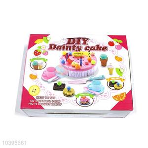 Wholesale promotional custom diy middle cake toy