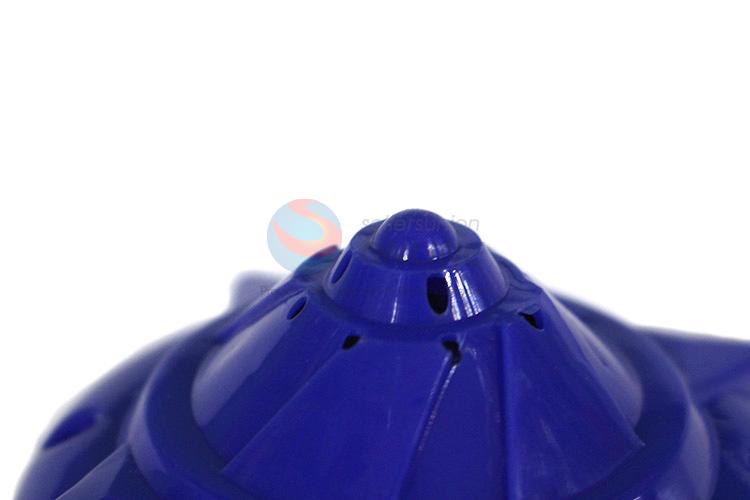 Wholesale UFO infrared ray flash music spinning top toy