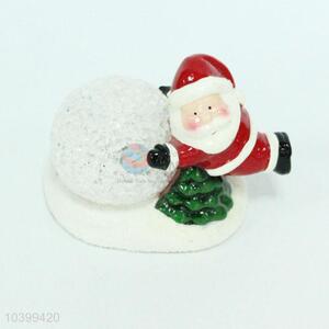 Good quality santa claus christmas ceramic ornaments,11*6*11cm