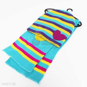 Hot sale colorful knit scarf for women