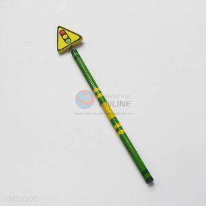 Traffic Light with Spring Wood HB Pencil/Cartoon Pencils for Kids