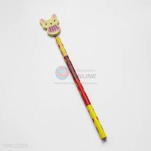 Rabbit with Spring Wood HB Pencil/Cartoon Pencils for Kids