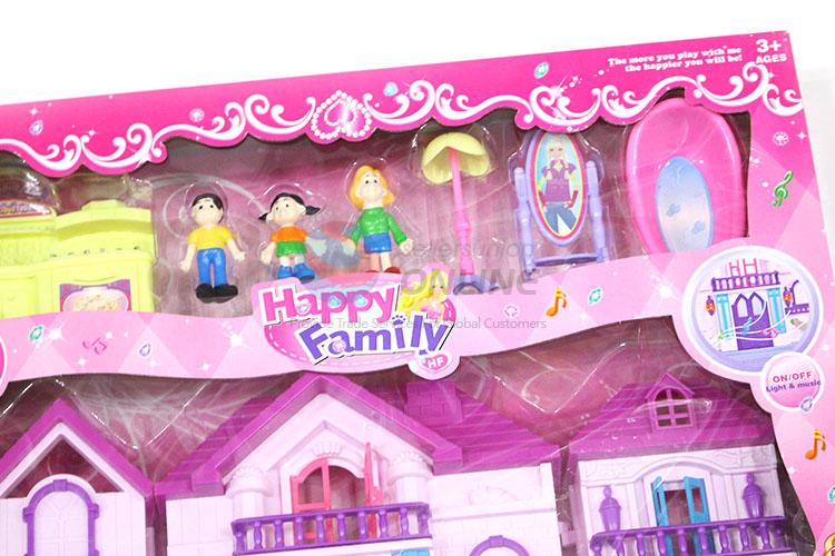 Top Quality Happy Family Simulation House Fancy Toy Set