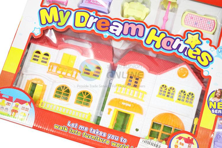 New Design Dream Home Villa Model Fancy Toy Set