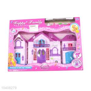 New Design Villa Model Fancy Toy Set With Light And Music