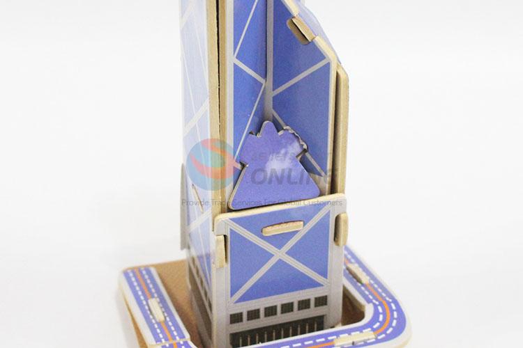 Hot Selling World Building Wooden 3D Puzzles Set