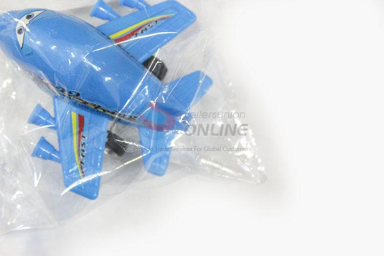 Factory Promotional Plastic Toy Pull-back Plane Kids Toy