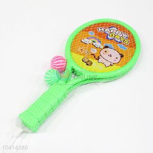 Low Price Outdoor Kids Plastic Beach Tennis Racket with Ball