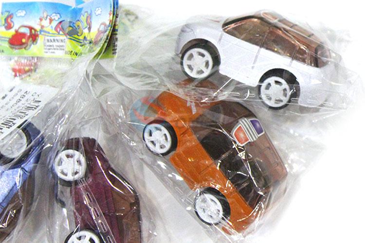 High Quality Pull Back Police Car Toys Plastic Vehicle