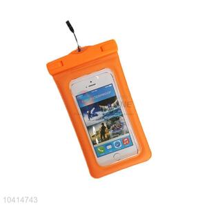 Waterproof pouch case for cell phones