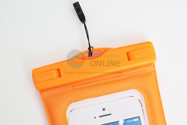 Waterproof pouch case for cell phones
