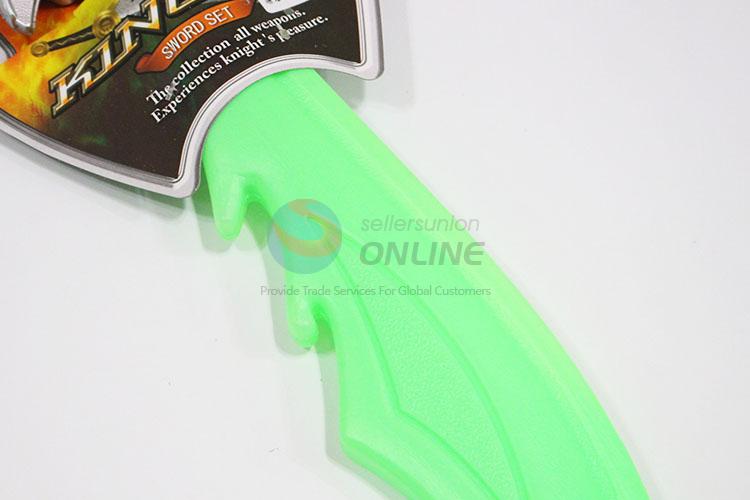 Spray Lacquer Green Shake Flashing Sword Toy