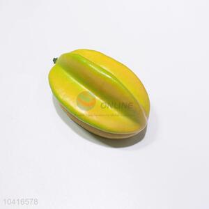 Wholesale Simulation Decorative Carambola Artificial Fruit