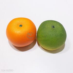 High simulation fake orange decorative artificial fruit