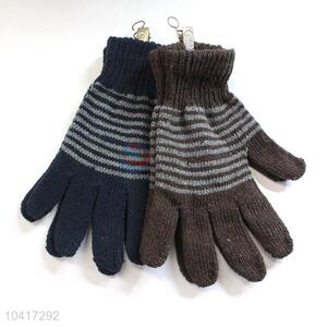 Fancy delicate top quality warm knitted gloves for adults