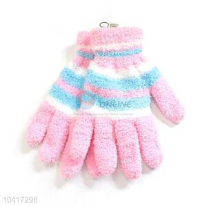 Beautiful style good quality warm knitted gloves for adults
