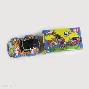 Electric Car Toy With 3D Light