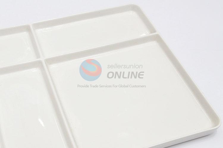 Great Cheap New Style Ceramic Porcelain Grids Dish Set
