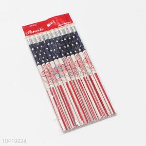 British Flag Pattern Wholesale HB Pencil 12Pcs