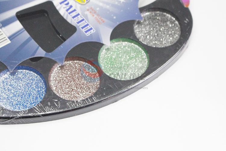 New Round Design Student Paint Palette Set with Brush