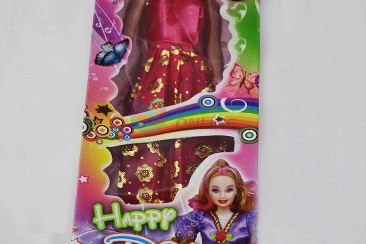 Promotional high quality doll model dress up toy